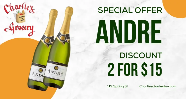 2 for $15 Andre