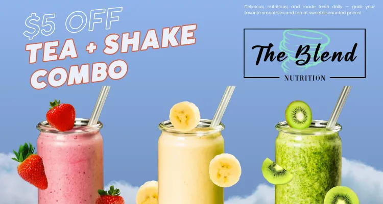 Tea + Shake Combo DISCOUNT