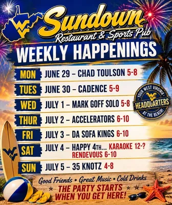 Sundown Weekly Happenings